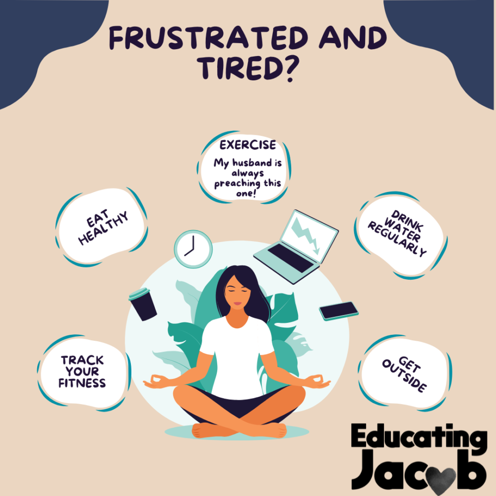 tips for de-stressing!