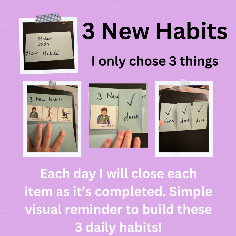 3 New Habits for 2024