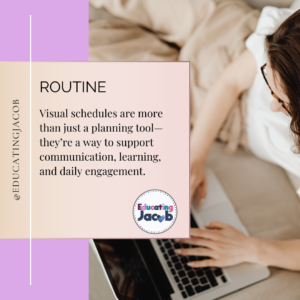 Visual Schedules for autism