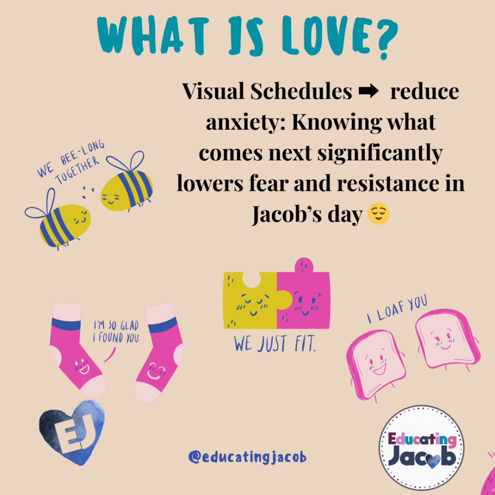 visual schedules for autism success Visual Schedules ➡️ reduce anxiety