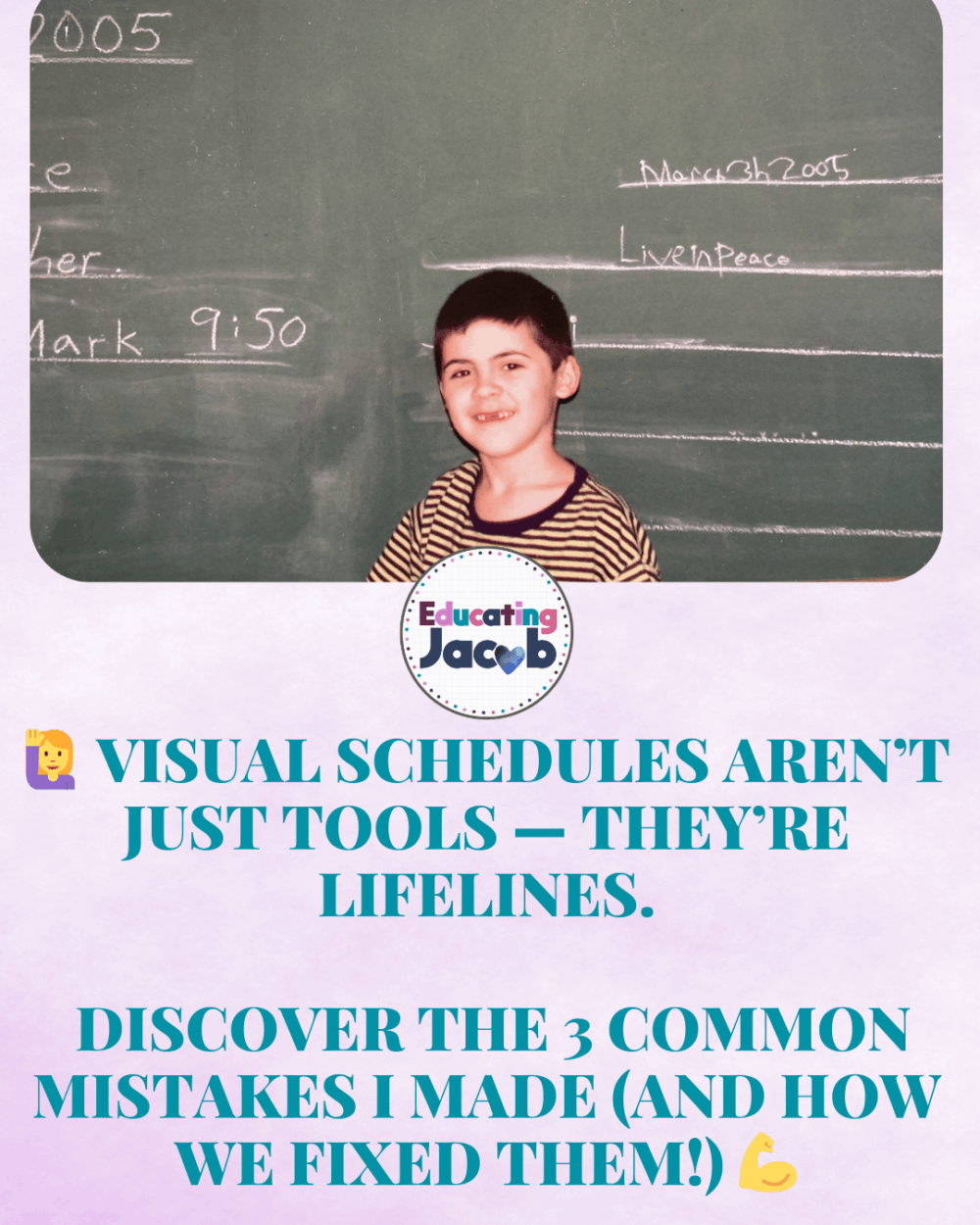Visual schedules aren’t just tools — they’re lifelines. Discover the 3 common mistakes I made (and how we fixed them!) 💪 #ParentingAutism #AutismSupport