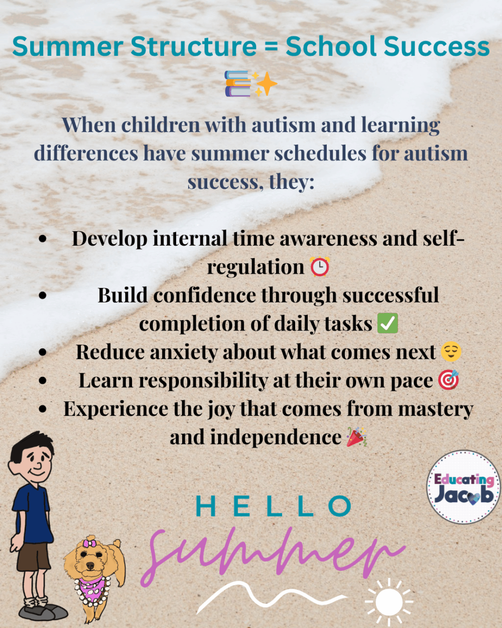 Summer Structure School Success📚✨ @educatingjacob