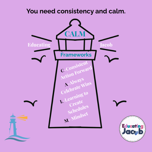 CALM strategies to create stress-free family traditions.