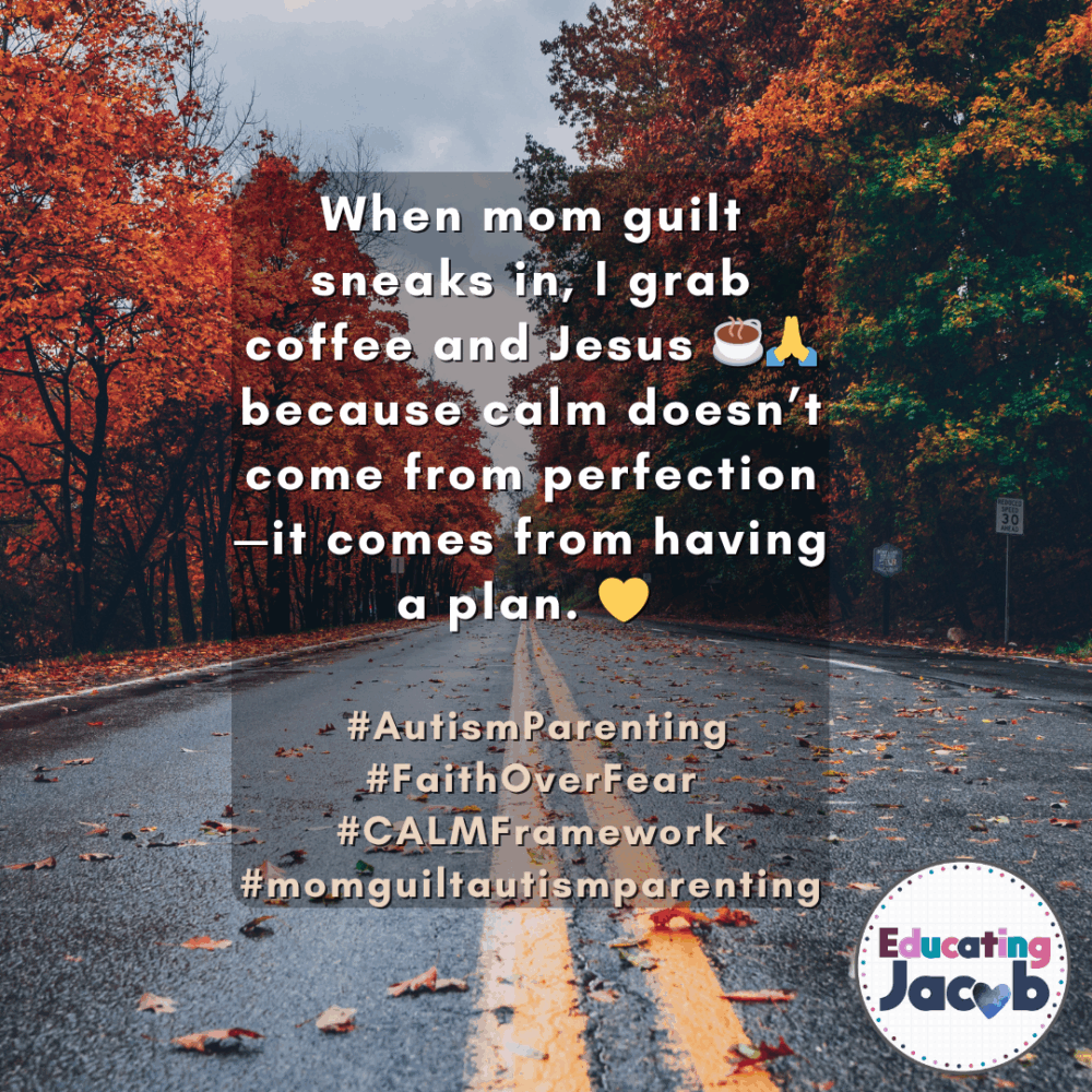 mom guilt autism parenting