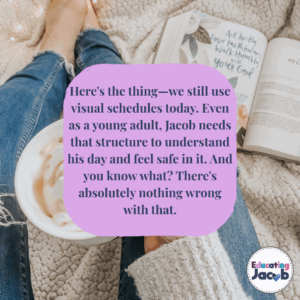 autism parent school anxiety support