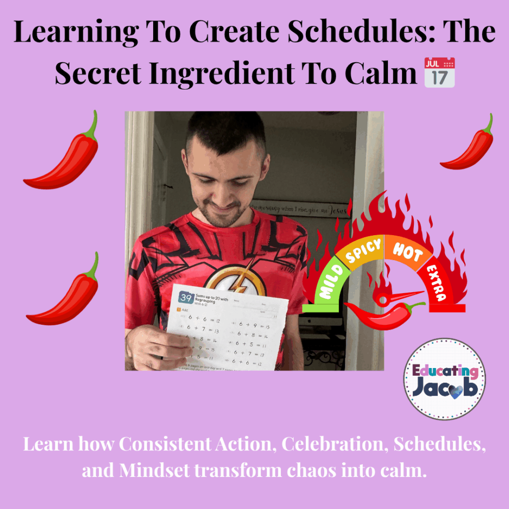 Learning To Create Schedules: The Secret Ingredient To Calm 📅
